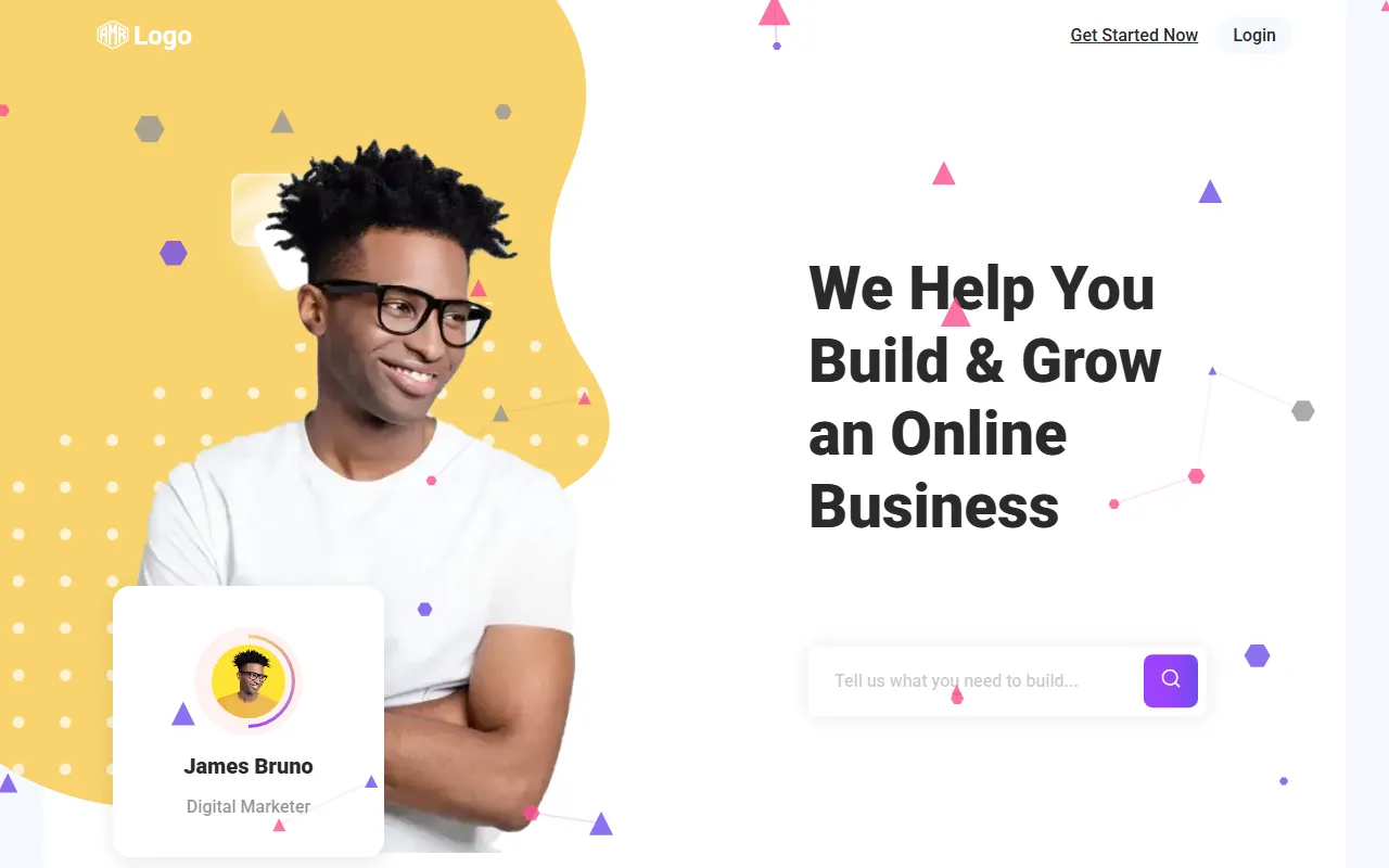 Tech Product Landing Page — 100 Lighthouse — desktop screenshot